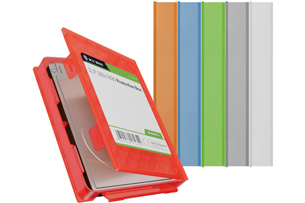 ICY BOX 6x HDD Schutzboxen für 2,5