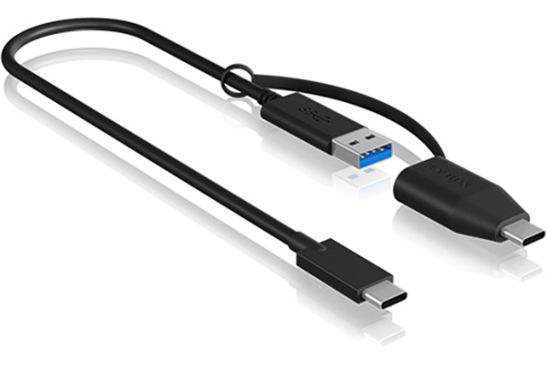 ICY BOX USB-C 3.1 G2 zu USB A & C IB-CB033 35 cm