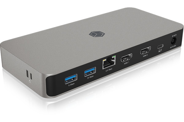 ICY BOX USB4 DockingStation IBDK2880C 2x8K HDMI, 3x USB-A 1x USB-C