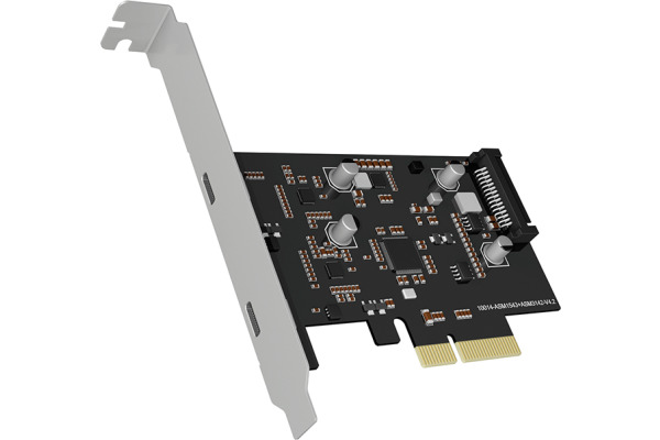 ICY BOX PCIe-Karte, 2x USB 3.1 Gen2 IBPCI1901 Type-C® Schnittstellen