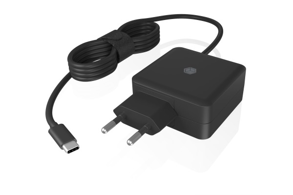 ICY BOX Steckerladegerät mit PD IBPS111PD USB-C, PD 3.0, 65W 1.5m