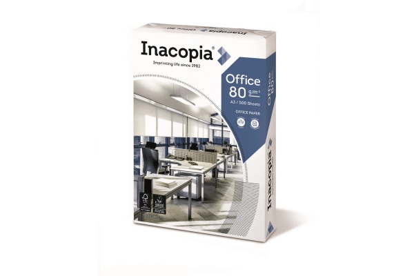 INACOPIA OFFICE Kopierpapier A3 88217718 80g, 500 Blatt