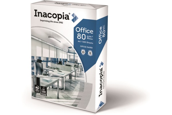 INACOPIA Papier &amp;agrave; copie Office A4 968090 80g,...