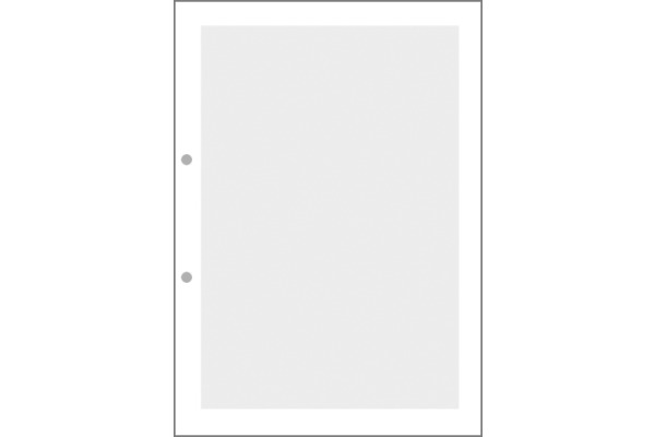 INGOLD-B. Heftblätter A4 02.342.0 weiss 90g, unliniert 500 Blatt