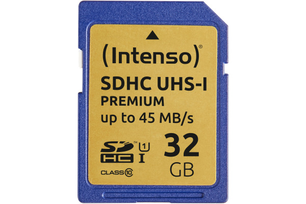 INTENSO SDHC Card PREMIUM 32GB 3421480 UHS-I