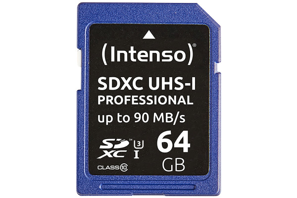 INTENSO SDXC Card PRO 64GB 3431490 UHS-I