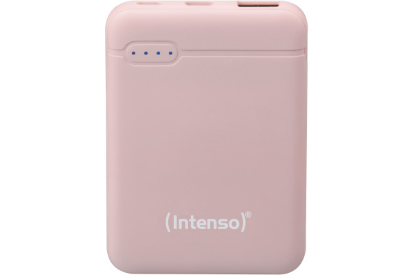 INTENSO Powerbank XS5000, rose 7313523 5000 mAh, USB-A, USB-C