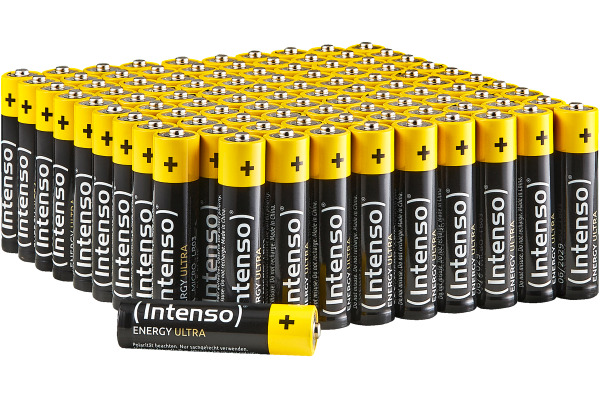INTENSO Energy Ultra AAA LR03 7501511 Alkaline 100pcs plastic box