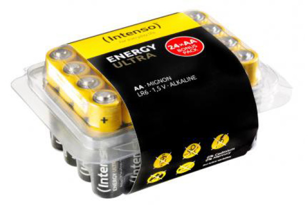 INTENSO Energy Ultra AA LR06 7501824 Alkaline 24pcs plastic box