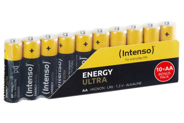 INTENSO Energy Ultra AA LR06 7501920 Alkaline 10pcs shrinked pack