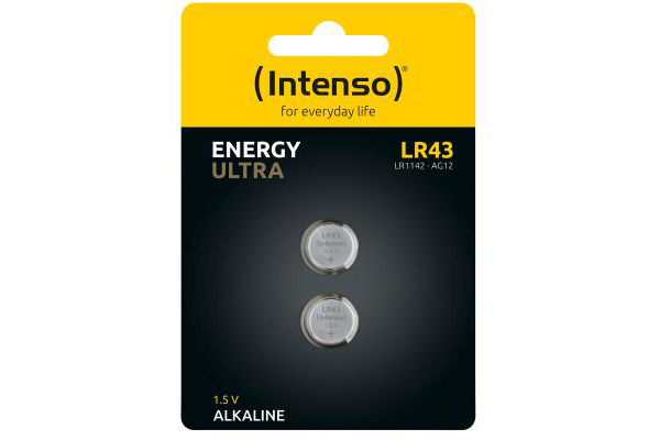 INTENSO Energy Ultra LR 43 7503412 lithium bc 2pcs blister