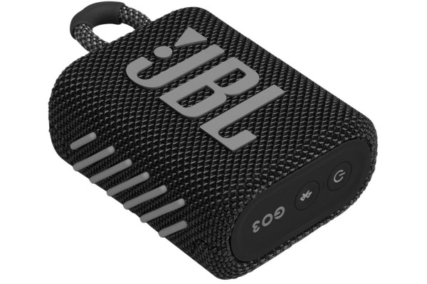 JBL Bluetooth Lautsprecher JBL-GO3BL Go 3, schwarz