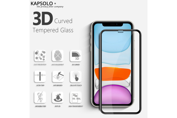 KAPSOLO Verre Trempé Protecteur Ecran KAP30201 Apple iPhone 8 Plus