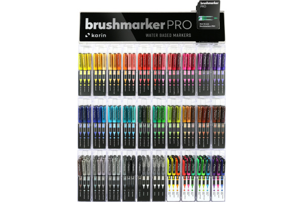 KARIN Brush Marker PRO 27C14 Display 360 Stück