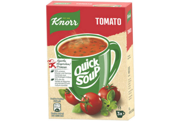 KNORR Quick Soup Tomato 400000855 3 x 56 g