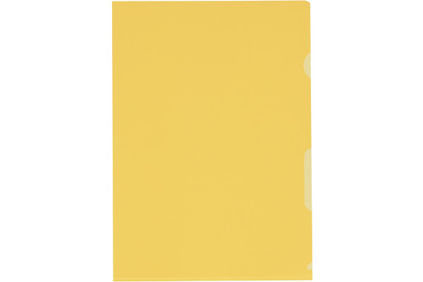 KOLMA Sichtmappen A4 59.444.11 gelb, soft 100 St&amp;uuml;ck