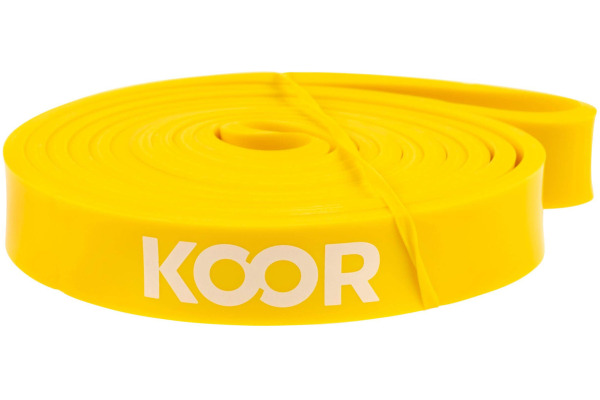 KOOR Fitnessband F00925 gelb, leicht