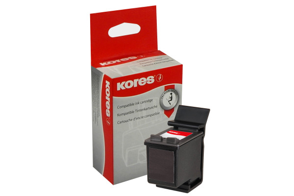 Kores Cartouche recharg&amp;eacute;e G997BK remplace hp...