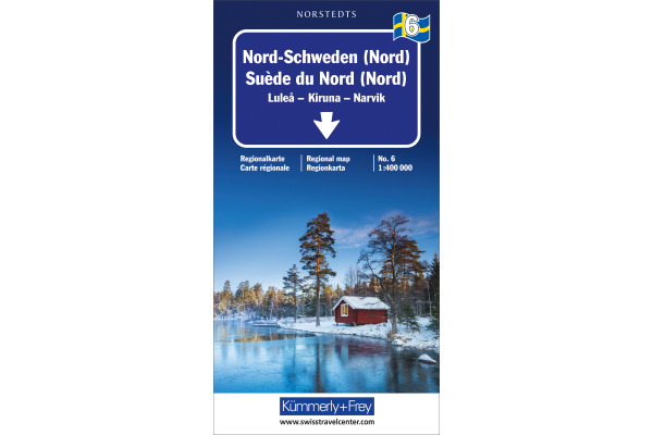 KÜMMERLY Strassenkarte 325901813 Nord-Schweden (Nord) 1:400 000