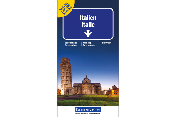 KÜMMERLY Strassenkarte N+S 325901239 Italien Nord&Süd 1:650´000