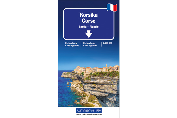 KÜMMERLY Strassenkarte 325901452 Korsika 1:150´000
