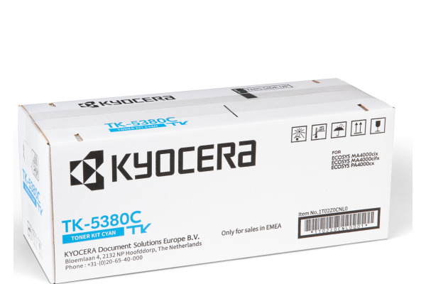 KYOCERA Toner-Modul cyan TK-5380C Ecosys PA4000cx 10´000 Seiten