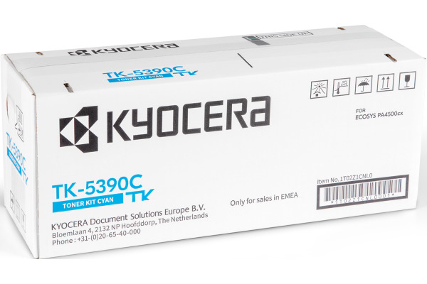 KYOCERA Toner-Modul cyan TK-5390C Ecosys PA4500cx 13´000 Seiten