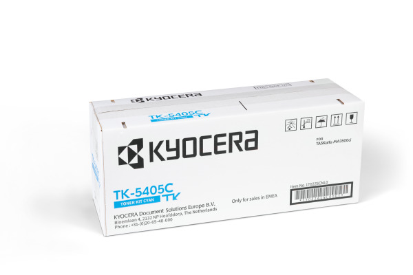 KYOCERA Toner-Modul cyan TK-5405C TASKalfa MA3500ci 10´000 S.
