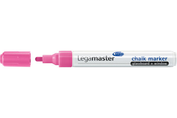 LEGAMASTE Glassboard Marker 7-118109 4 Stück, pink