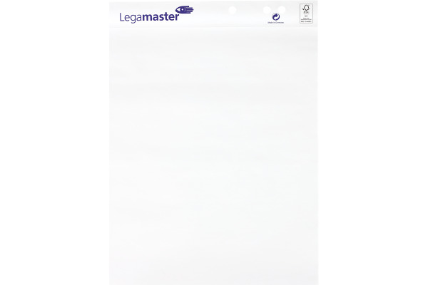 LEGAMASTER Flipchart-Papier blanko 7-156000 weiss...