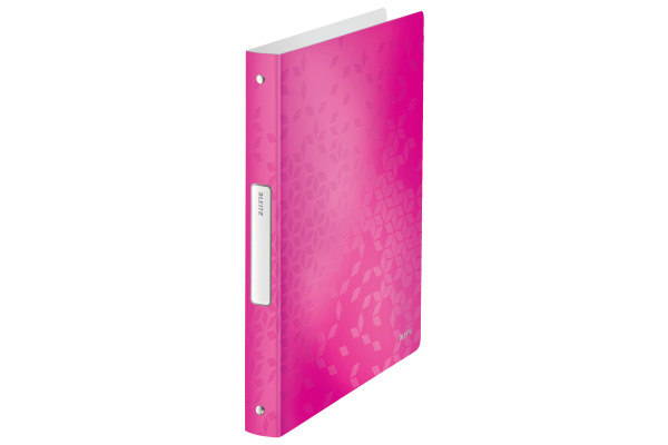 LEITZ Ringbuch WOW PP A4 42580023 pink 25mm