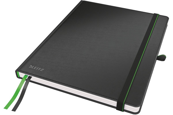 LEITZ Notizbuch Complete 187x244mm 44740095 liniert schwarz