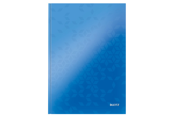 LEITZ Notizbuch WOW A4 46251036 liniert, 90g blau