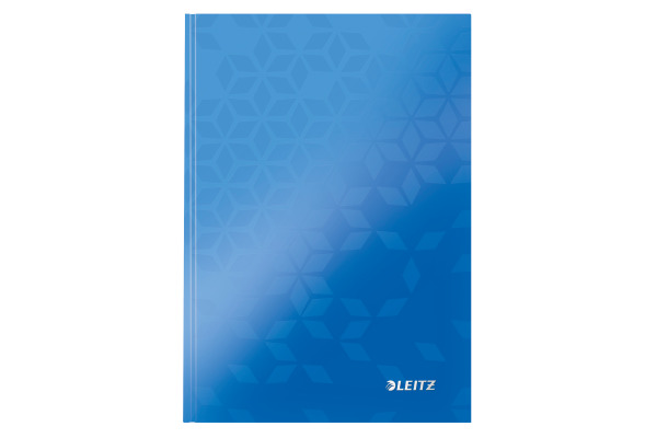 LEITZ Notizbuch WOW A5 46281036 kariert, 90g blau