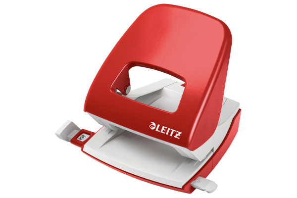 LEITZ Bürolocher NewNeXXt 5.5mm 50080025 rot f. 30 Blatt