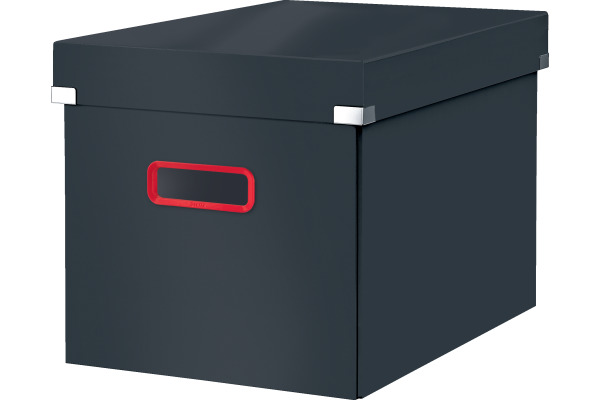 LEITZ Click&Store COSY Cube-Box L 53470089 grau 32x31x36cm