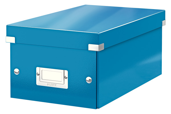 LEITZ Click&Store WOW DVD-Ablagebox 60420036 blau 20.6x14.7x35.2cm