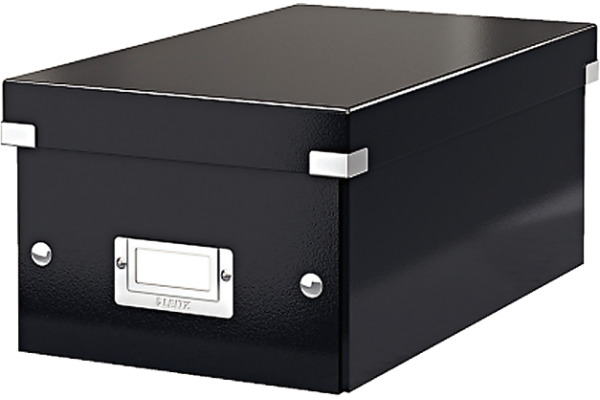 LEITZ Click&Store WOW DVD-Ablagebox 60420095 schwarz 20.6x14.7x35.2cm