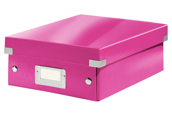 LEITZ Ablagebox Click & Store WOW Cube L pink