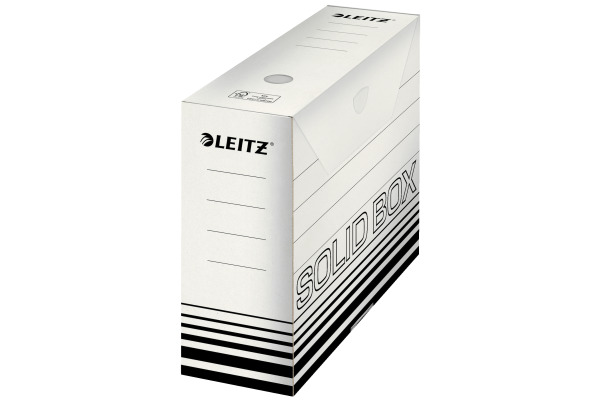 LEITZ Archiv-Box Solid A4 6128-00-01 weiss