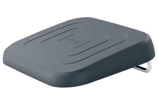 LEITZ Fussstütze Ergo 65460089 Grau 340x58x420mm