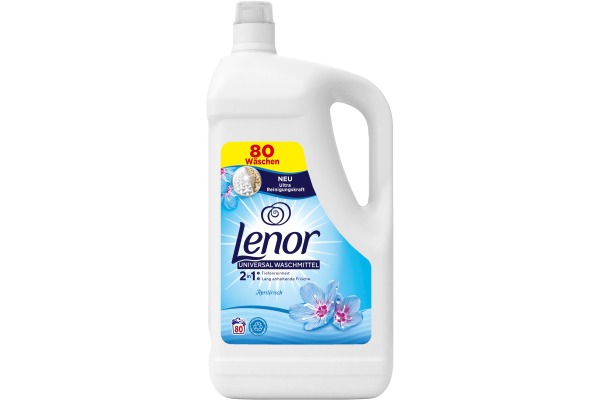 LENOR Waschmittel Flüssig 971039 Aprilfrisch 4.4 lt