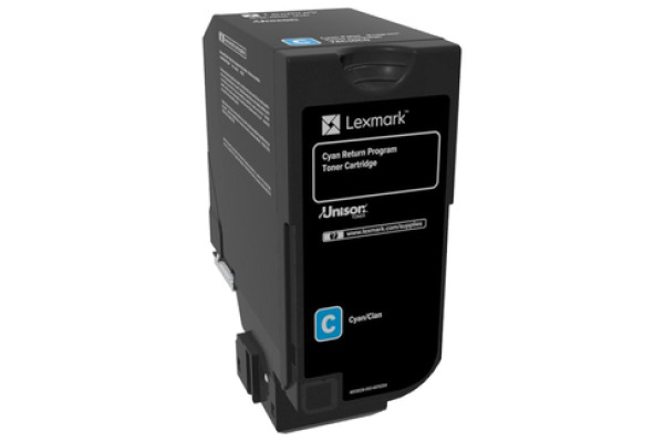LEXMARK Toner-Modul return cyan 74C20C0 CS720/725/CX725 3000 Seiten