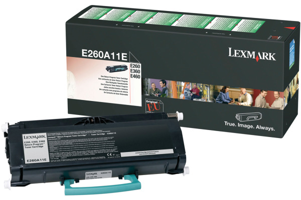 LEXMARK Toner-Modul Return schwarz E260A11E E260/360/460 3500 Seiten