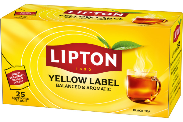 LIPTON Yellow Lable Black Tee 4100035 25 Beutel