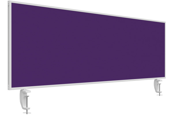 MAGNETOP. Tischtrennwand VarioPin 1116011 violett 1600x500mm