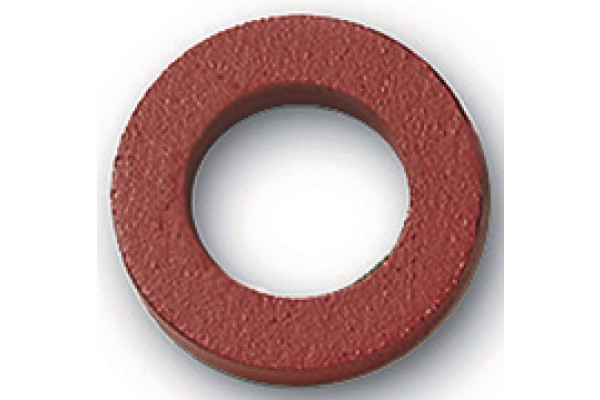 MAGNETOP. Ringmagnet rot 1256006 lackiert, 10 Stk. 12x3,5mm