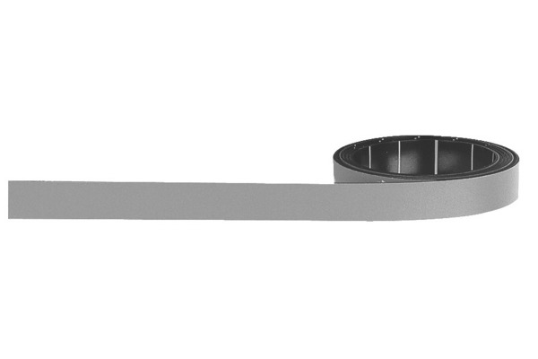 MAGNETOPLAN Magnetoflexband 1261001 grau 10mmx1m