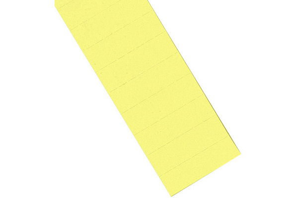 Magnetoplan ferrocard-Etiketten Größe 50 x 15 mm Farbe gelb 