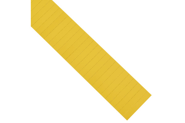 MAGNETOP. Ferrocard Etiketten 80x15mm 1286702 gelb 115 Stück
